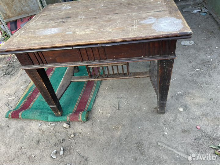 Стол старинный дерево начало 20 века