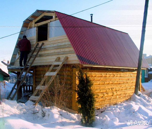 Ремонт крыш кровля(Русские)