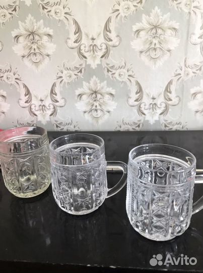 Хрустальные бокалы цена за все