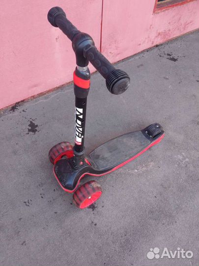 Самокат детский трехколесный бу