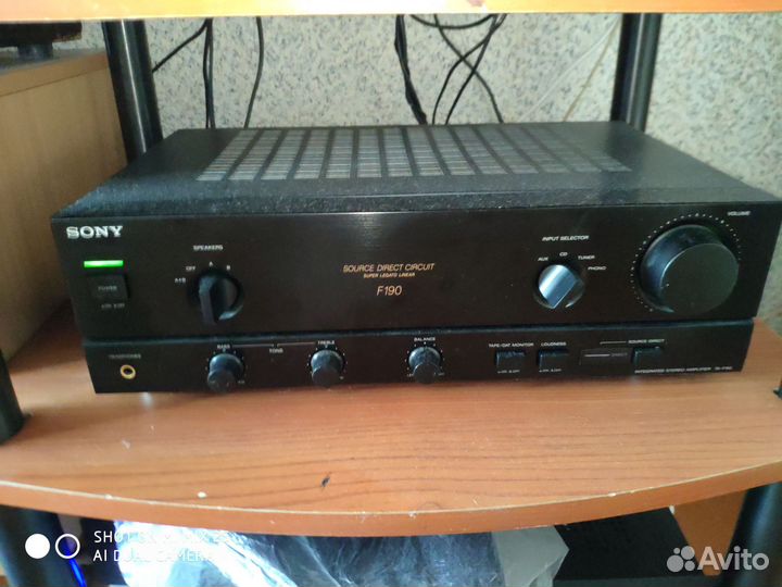 Усилитель Sony ta f190