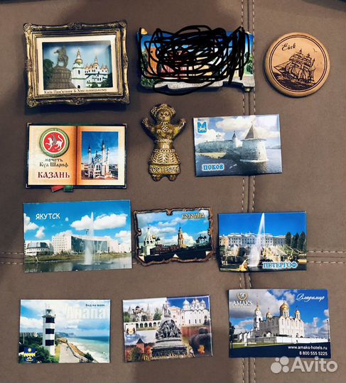 Магниты сувенирные. Города и страны