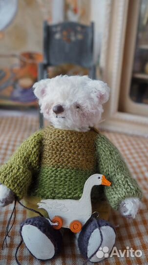 Тедди мишка ручной работы