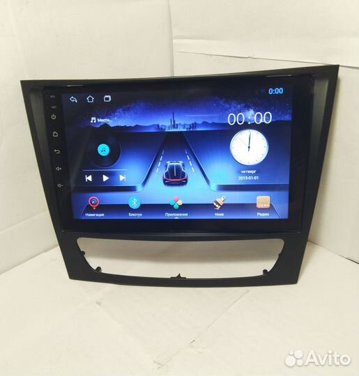 Mersedes benz W211 магнитола Android Wi-FI GPS