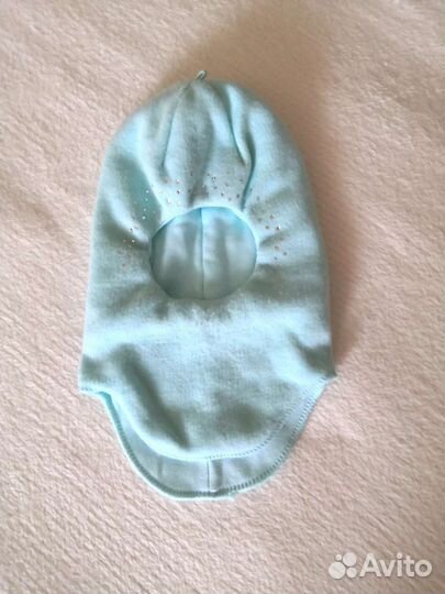 Шлемы зимние на девочку 50-52