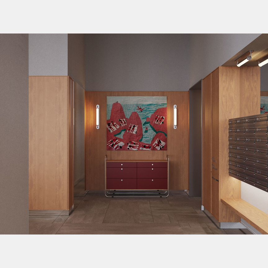 1-к. квартира, 45,1 м², 3/16 эт.