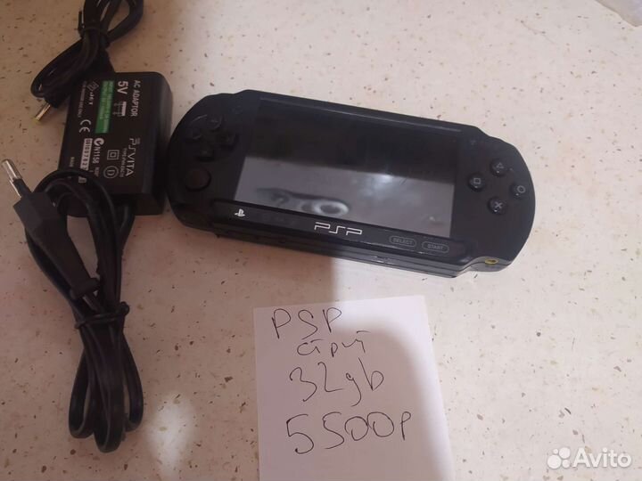 Sony PSPstreet прошитая 30игр 32гб,игры см видео