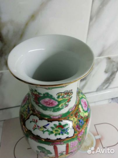 Ваза китайский фарфор, эксклюзив