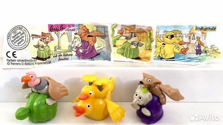 Новогодние, Хэллуин игрушки киндер