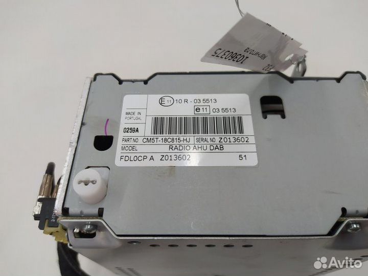 Б/У Б/У Магнитола Англия CM5T18C815HJ ford