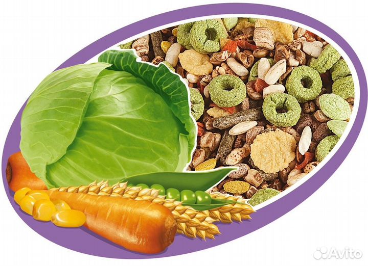 Зоомир корм-лакомство для кроликов 