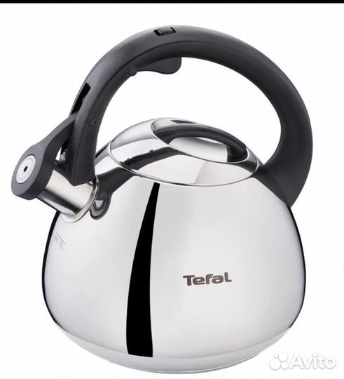 Чайник со свистком tefal SS K2481574, 2,7 л новый