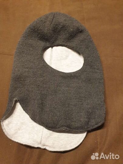 Шапка шлем для мальчика 48 50