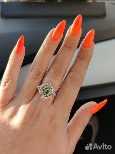 Роскошный комплект с аквамаринами бриллиантами