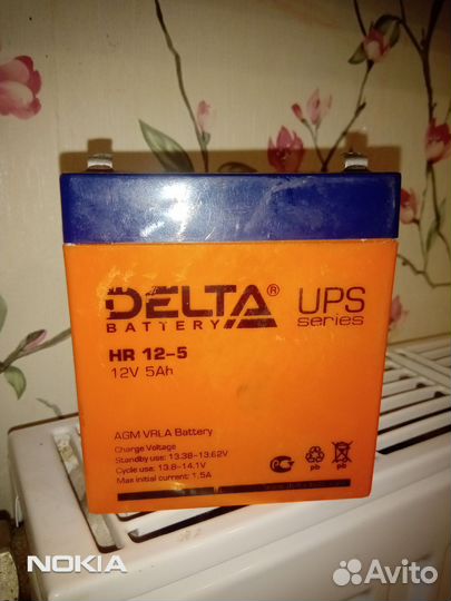 Аккумулятор Delta UPS