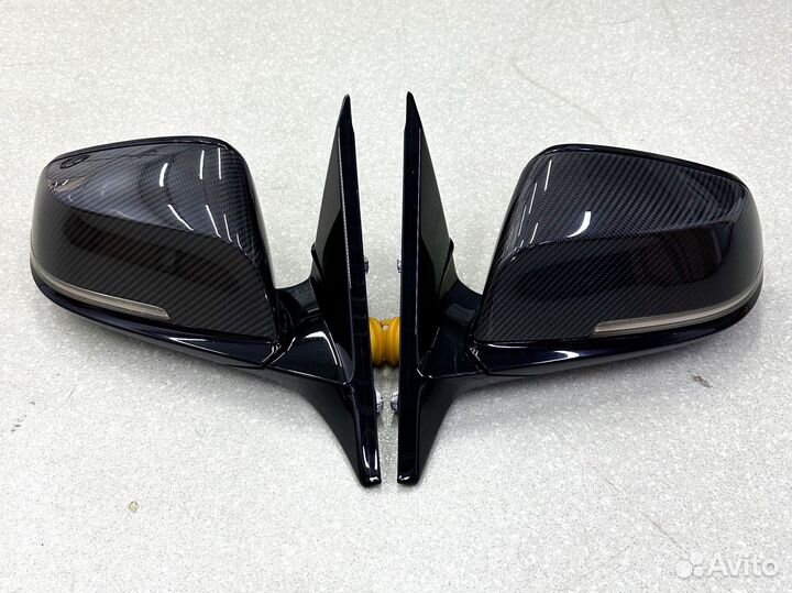 BMW F32 Комплект зеркал Карбон 9 Pin