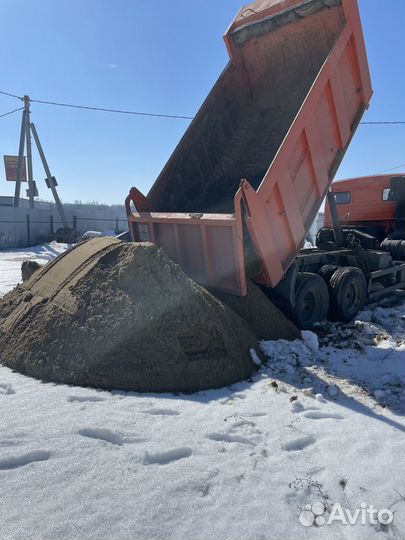 Песок Речной Карьерный с доставкой