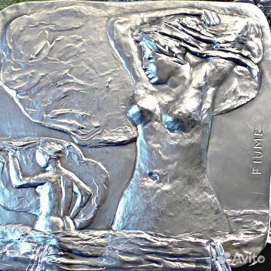 Панно.Раритет.Серебро.salvatore fiume.Италия