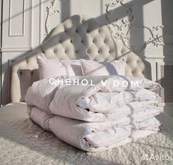 Одеяло лебяжий пух, кашемир