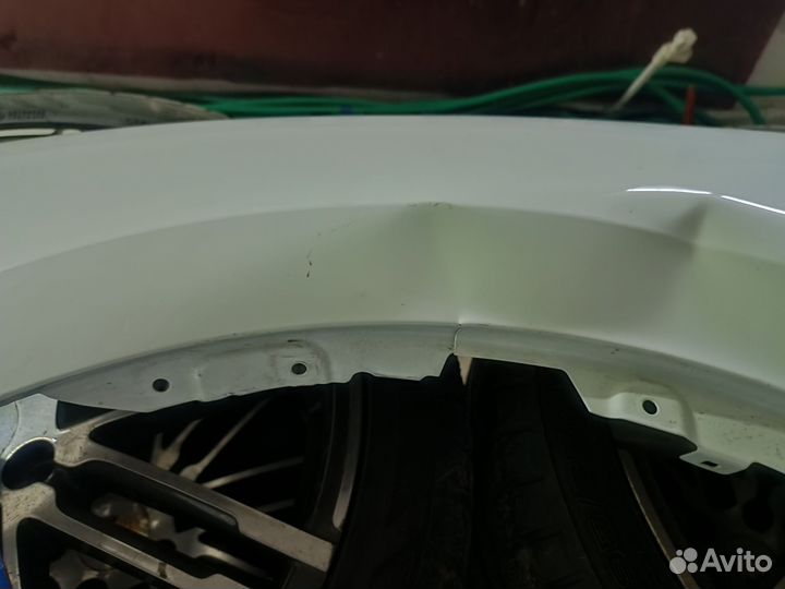 Крыло переднее левое porsche cayenne 958 рест