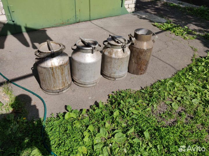Фляги бидоны алюминиевые бу СССР