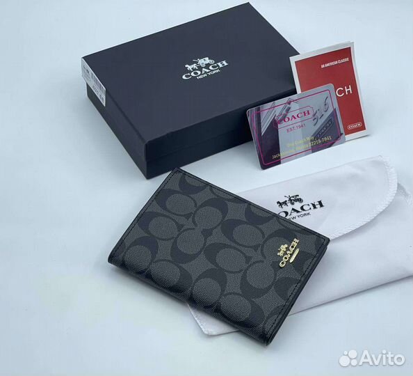 Обложка для паспорта Coach