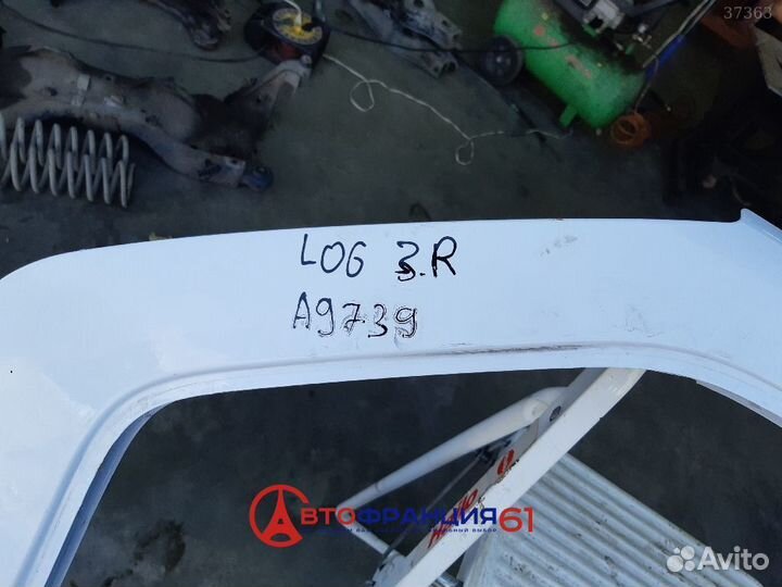 Дверь, 821002232R renault logan, 3037276