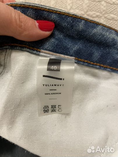 Джинсы прямые