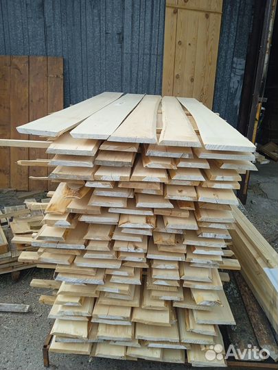 Липа доска необрезная