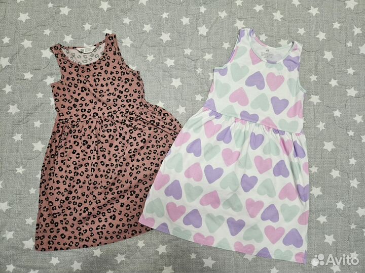 Платье для девочки hm 122-128
