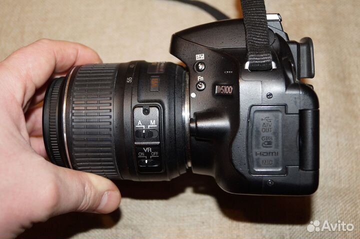 Nikon D5100 kit 15100 кадров + сумка