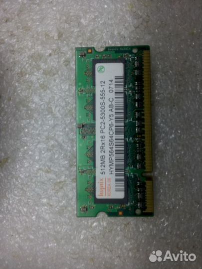 Память DDR2 512 Mb