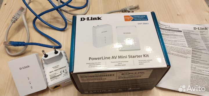 Адаптер PowerLine AV Mini Starter Kit