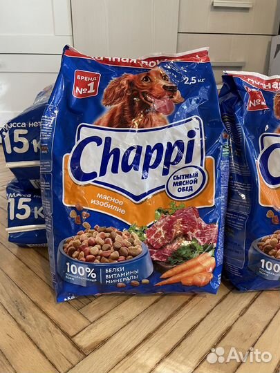 Корм для собак Chappi 15 кг