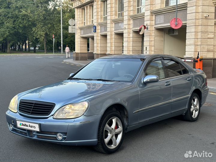 Mercedes-Benz S-класс 5.0 AT, 1999, 300 000 км