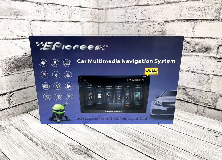 Магнитола 2 din android pioneer 10