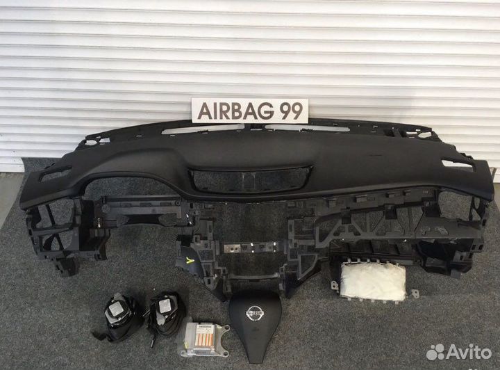 Безопасность Airbag SRS Nissan Qashqai J11