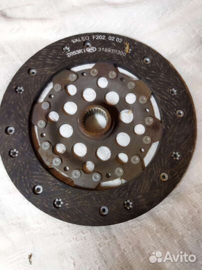 Диск сцепления мерседес и выжимной 0152501603