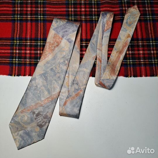 Винтажный шелковый галстук Giorgio Armani Italy