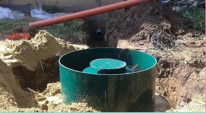 Септик без откачки - гарантия и монтаж
