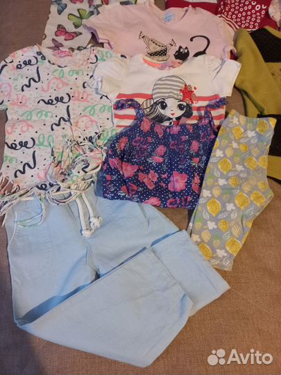 Пакет вещей на девочку р.92-98