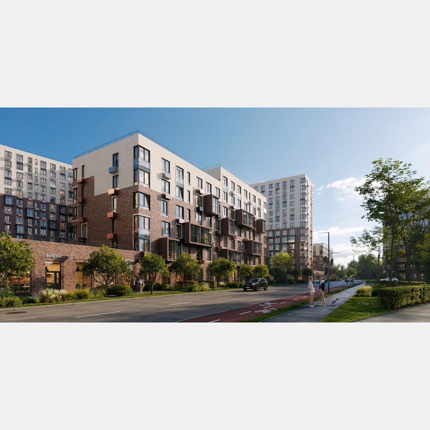 2-к. квартира, 60 м², 10/14 эт.