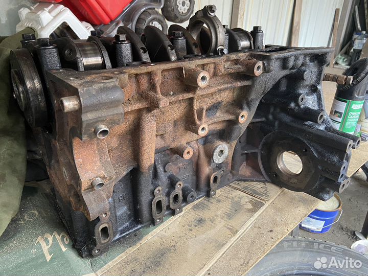 Блок двигателя форд транзит 2.4 2.2