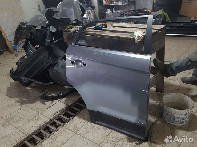 Дверь задняя правая Hyundai Creta