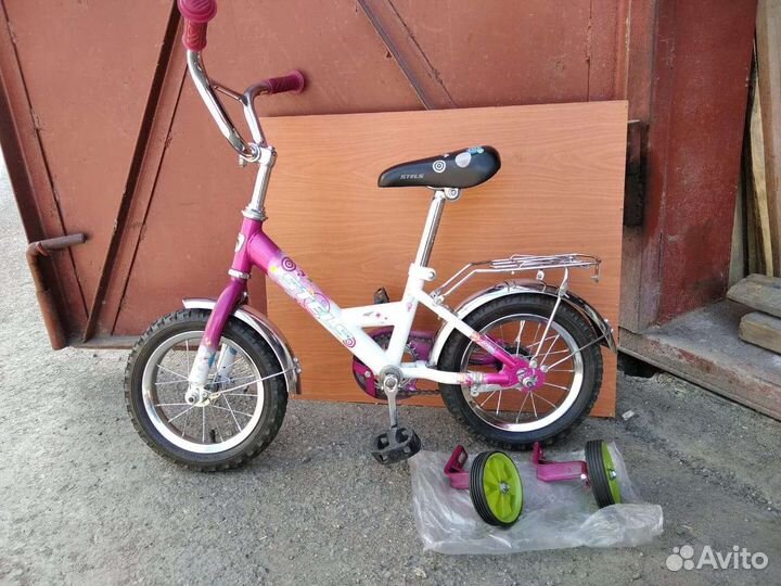 Детский велосипед с ручкой бу