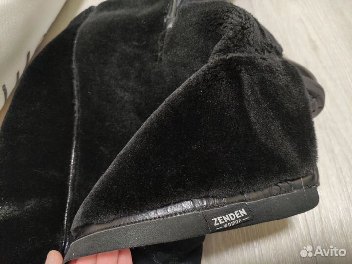 Сапоги зимние женские 39 Zenden ботфорты