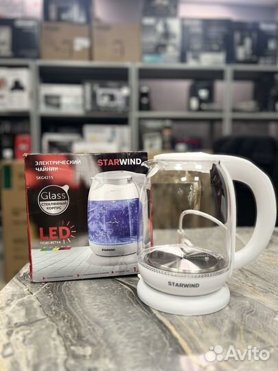 Чайник с регулировкой температуры Starwind