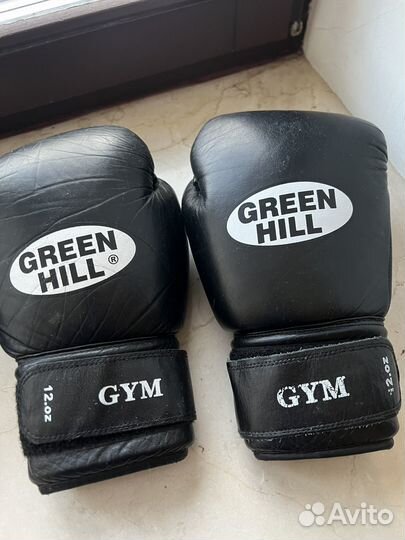 Боксерские перчатки 14 oz кожа