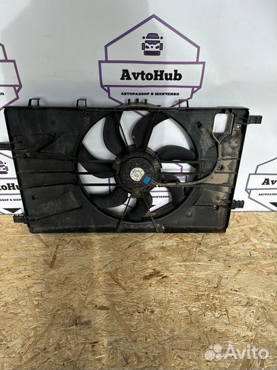 Вентилятор охлаждения радиатора Chevrolet cruze 1