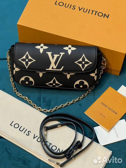 Сумка кошелек Louis Vuitton Ivy из кожи Премиум